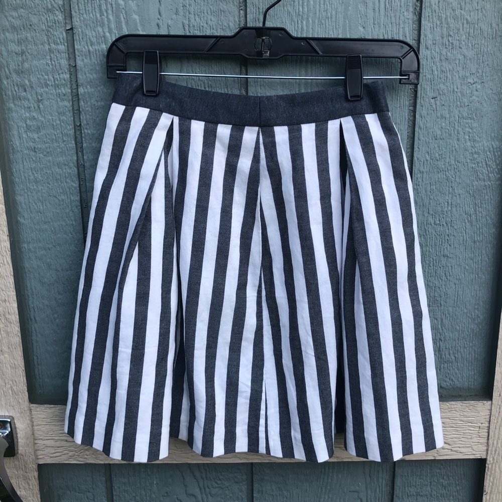 Barney’s New York - blue and white stripe mini 2